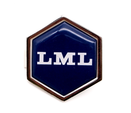 Emblem hex for horn cover for LML.